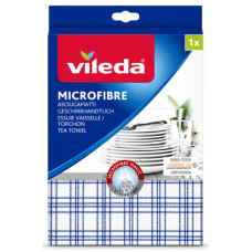 Тряпка Vileda  для посуды из микрофибры asciugapiatti microfibre, 1 шт